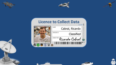2019-04-24 'Licence to Collect Data' slide image